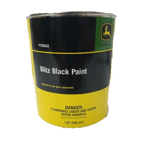 black brilliant jd|john deere blitz black paint.